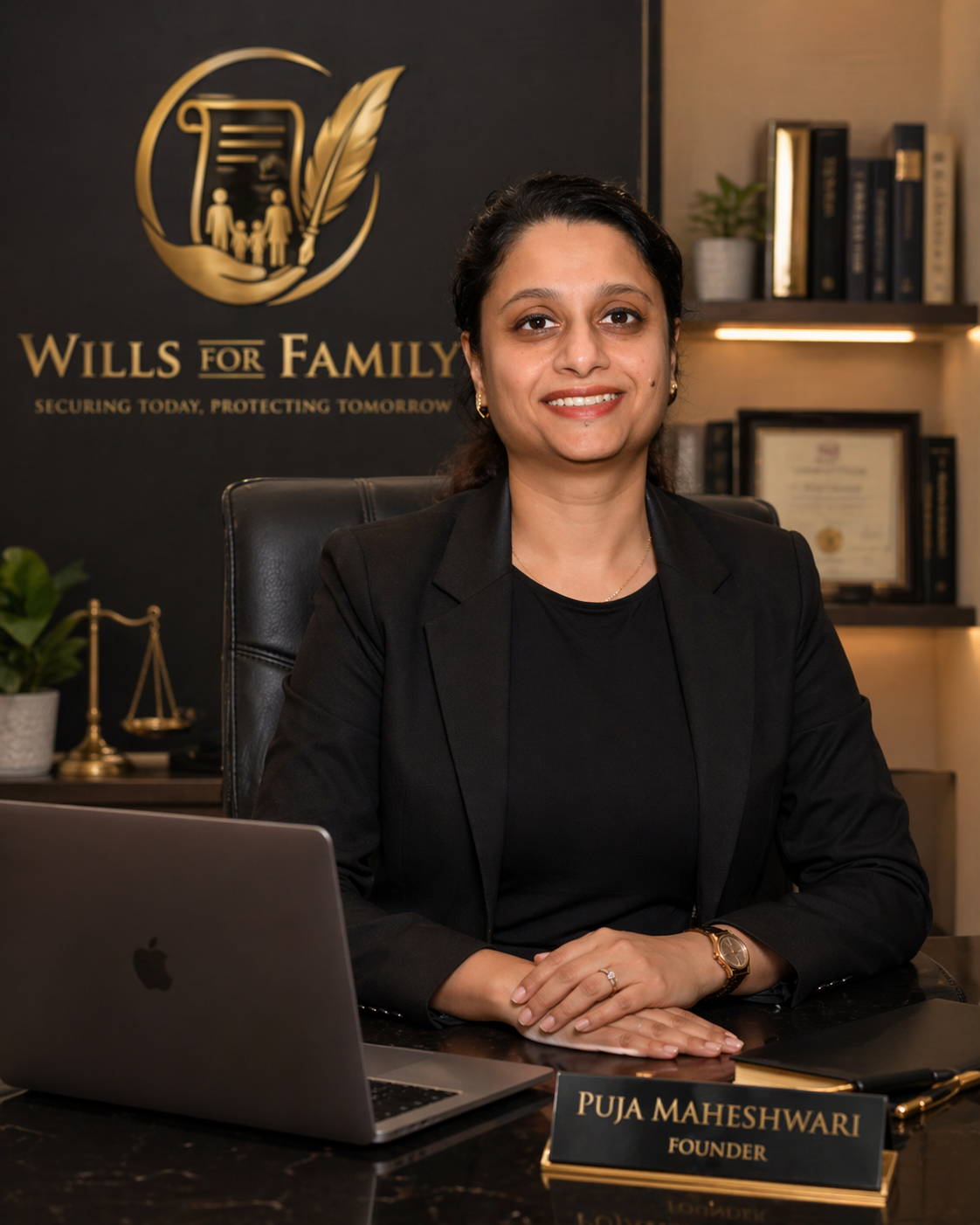Puja Maheshwari, Founder, Wills For Family
